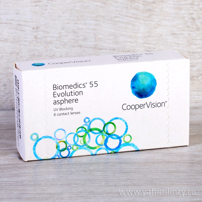 Biomedics 55 Evolution assphere 6 шт.